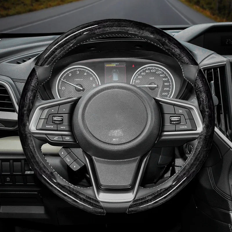 Фото Руль с отделкой под дерево для Subaru Forester, Sh, Impreza, Legacy, Levorg, Xv, Outback, Wrx, Liberty, Brz (O-образный и D-образный) №2