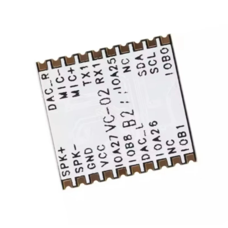 1 шт. VC-02 VC-02-Kit AI интеллектуальный без сетей чистый автономный голосовой модуль