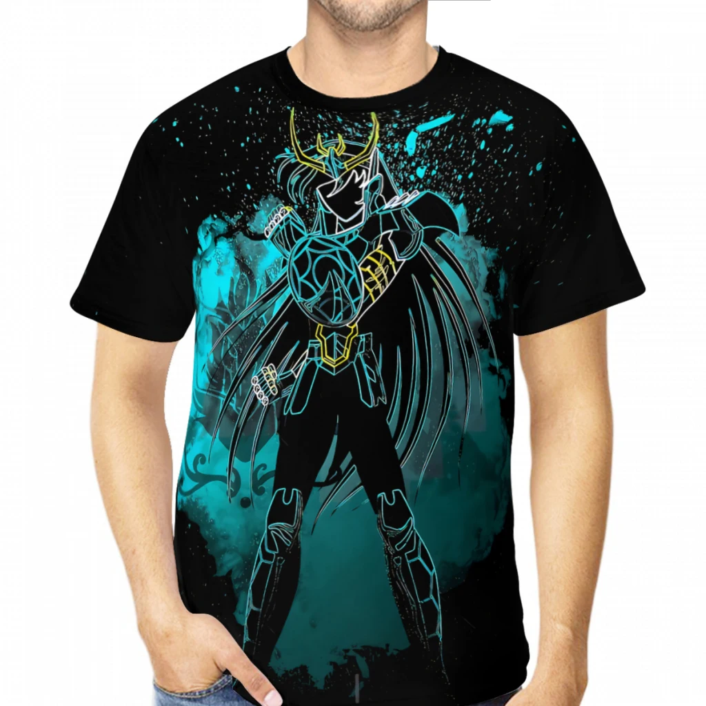 

Мужская быстросохнущая футболка из полиэстера, с 3D принтом