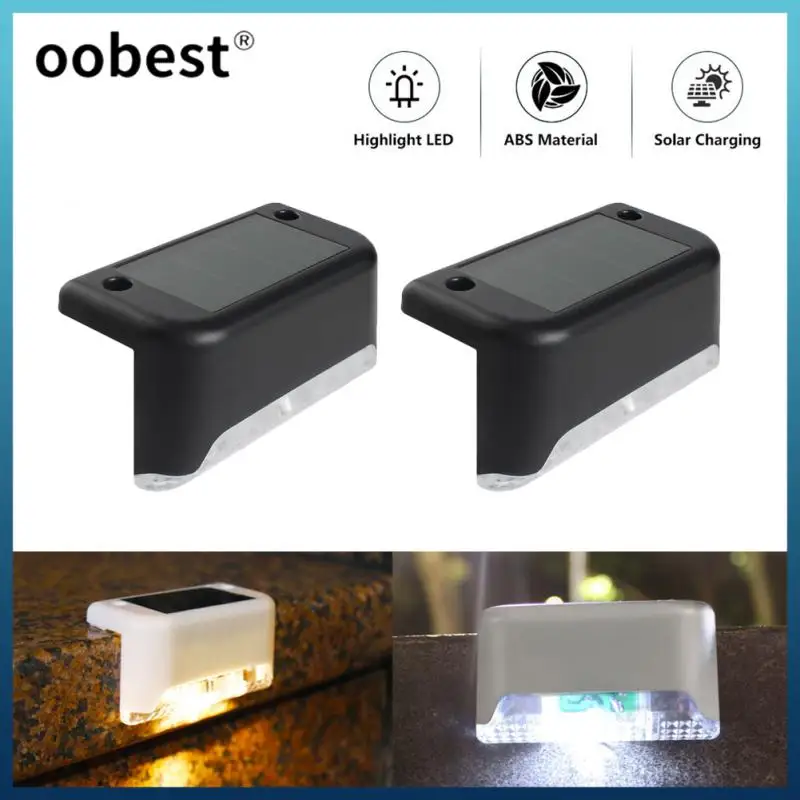 

Водонепроницаемый уличный светильник на солнечной батарее для лестницы, освещение для сада, прохода, двора, террасы, ограждения, освещение ...