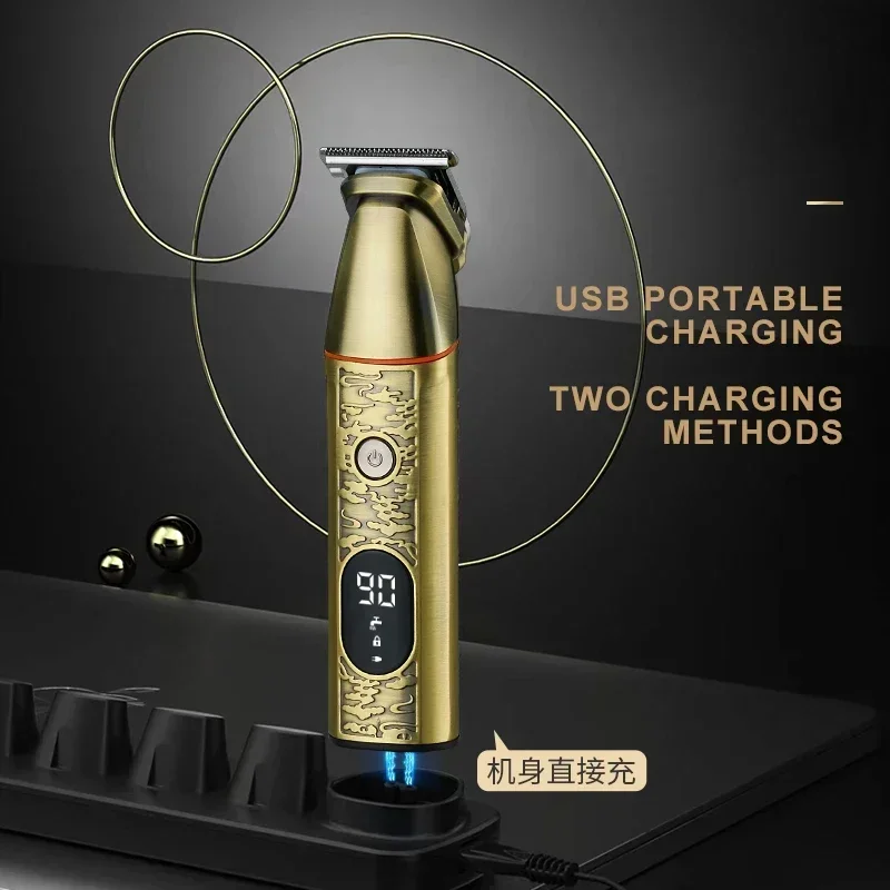 Kemei KM-5859 Многофункциональная цифровая бытовая электрическая машинка для стрижки