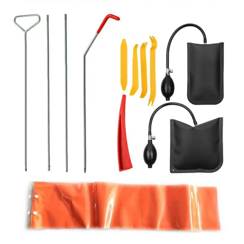 

Professional Automotive Car Tool Kit 4section Long Reach Grabber Special Tool For Repairing Door Snow Pit Scratch Hook