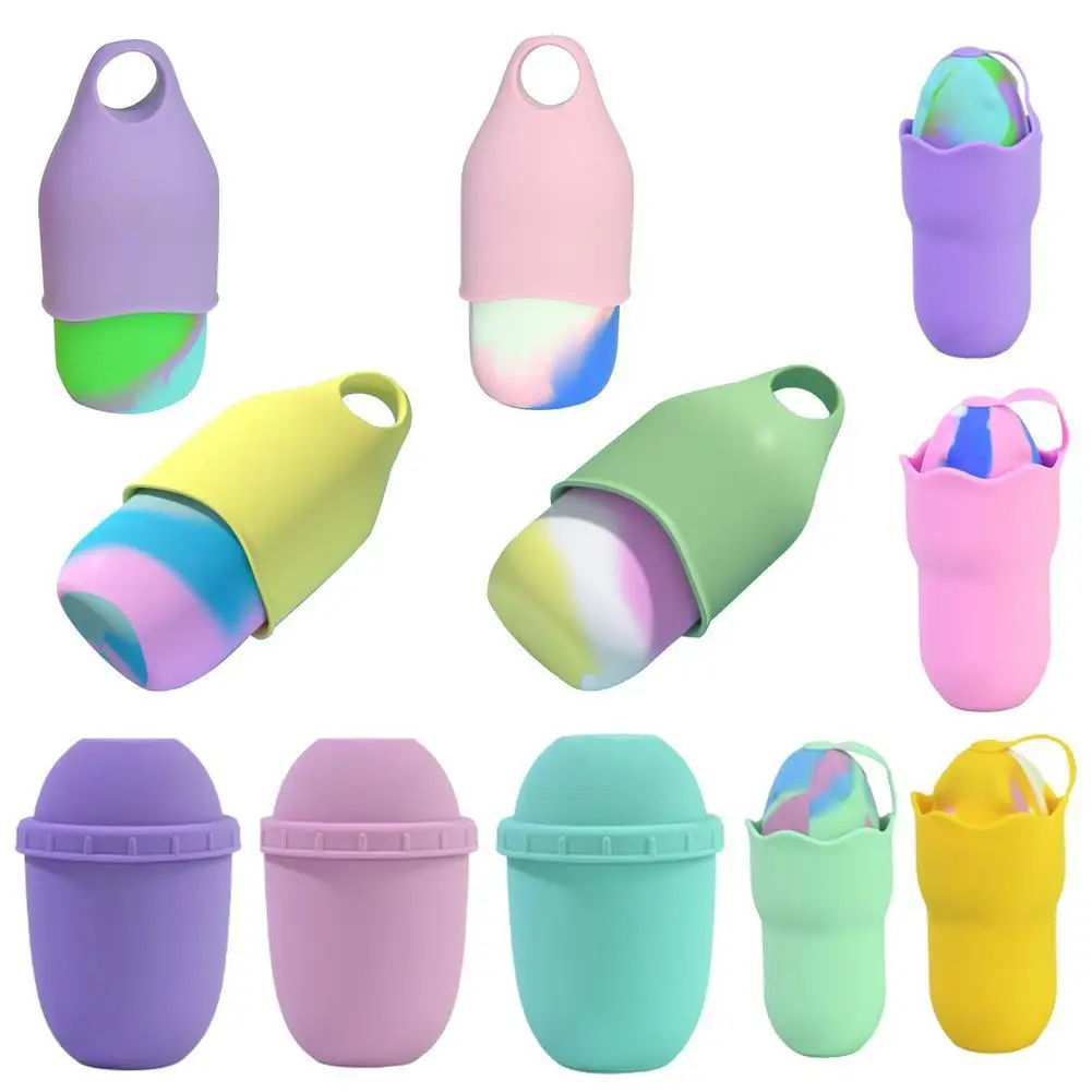 

Модернизированный ледяной ролик для лица и шеи для осветления кожи, лечение лица, сужение пор, ледяной массажер, уход за кожей, косметически...