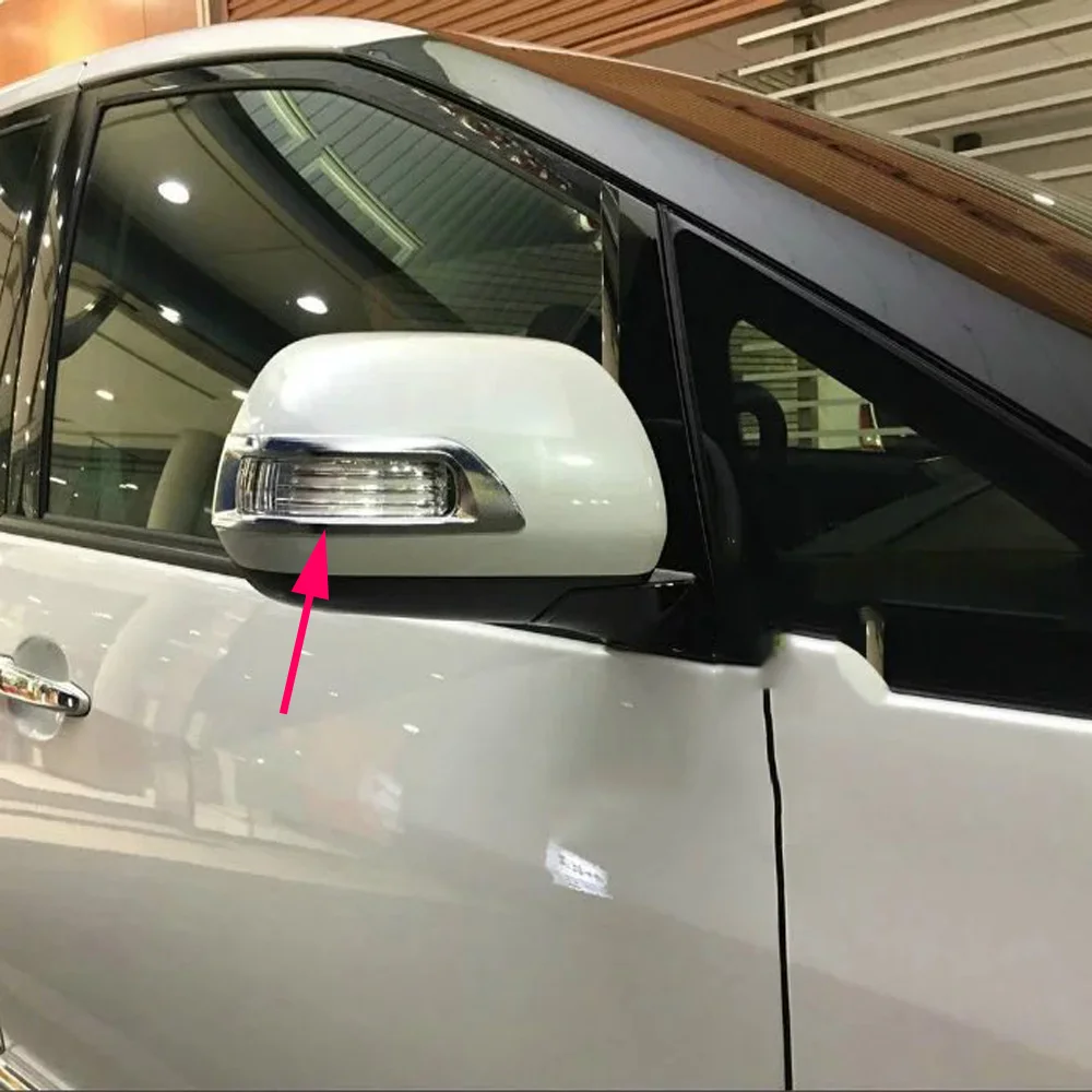 

Внешние аксессуары для Toyota Estima Previa Tarago 2016-2018 2019, боковая дверь, поворотный свет, наклейки на зеркало заднего вида, крышка, отделка