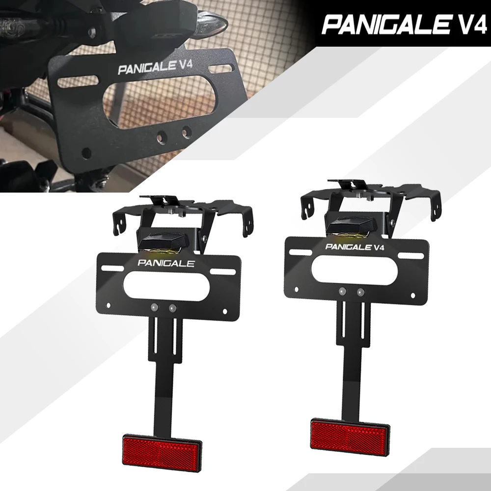 Кронштейн держателя номерного знака для Ducati Panigale V4 SP2 30 ° годовщины 916 2024 2025 2026