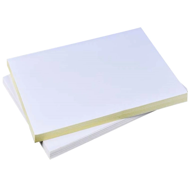 50 листов A4 белая самоклеящаяся водостойкая наклейка бумага для поверхности