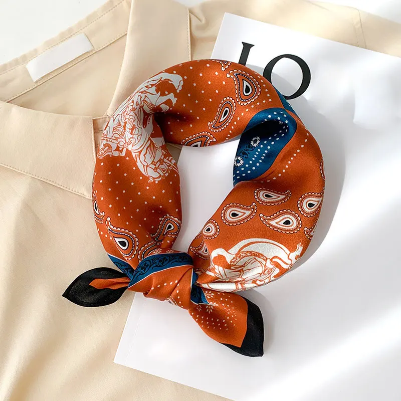 Luxury brand 2022 women scarf 100% silk scarves shawls lady wraps soft pashimina female Echarpe Mulberry Spring Headband Hijab |