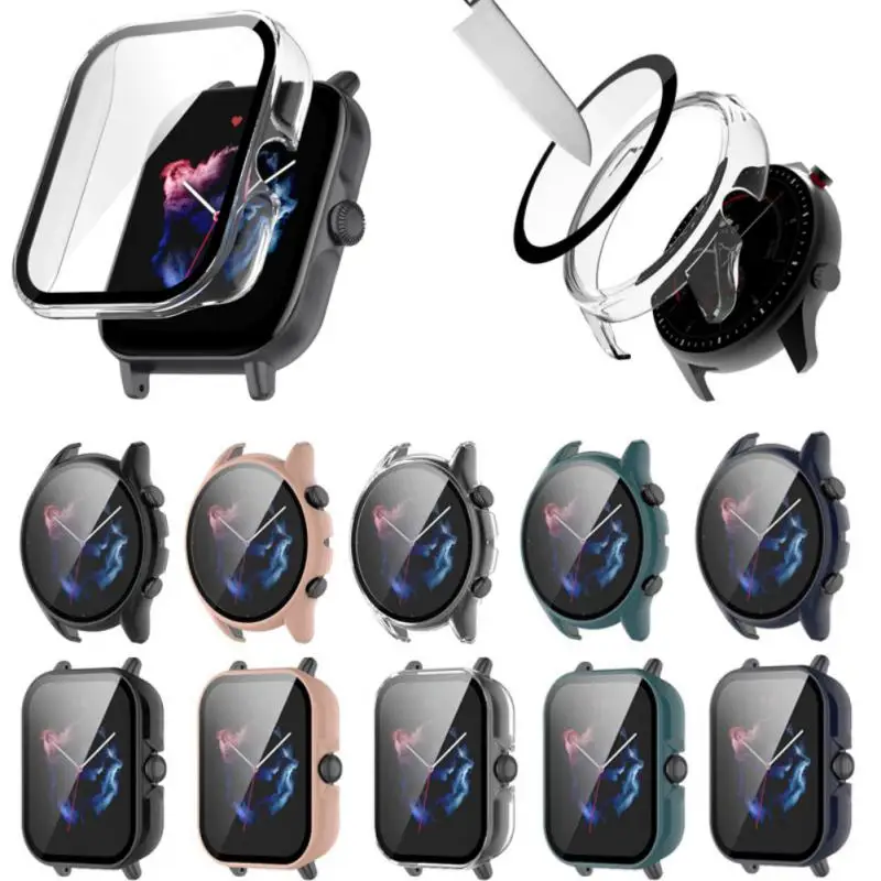 

Smart Watch Protective Cover Universal Fashion Protective Shell Screen Protector Case For Amazfit Gtr 3 Case Shell