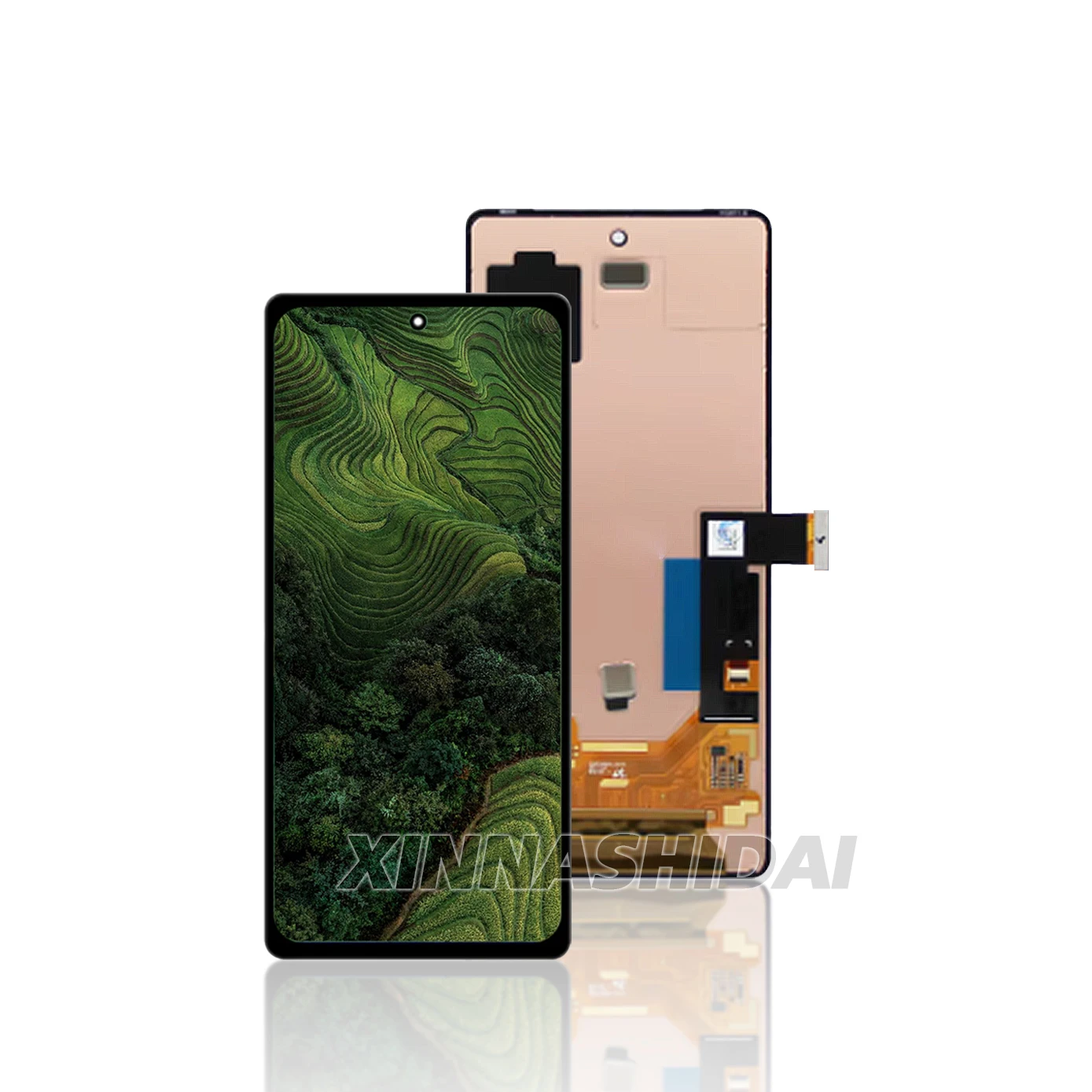 Фото OLED для Google Pixel 7, ЖК-дисплей, преобразователь сенсорного экрана в сборе для Pixel7 GVU6C GQML3 GO3Z5, замена экрана №2