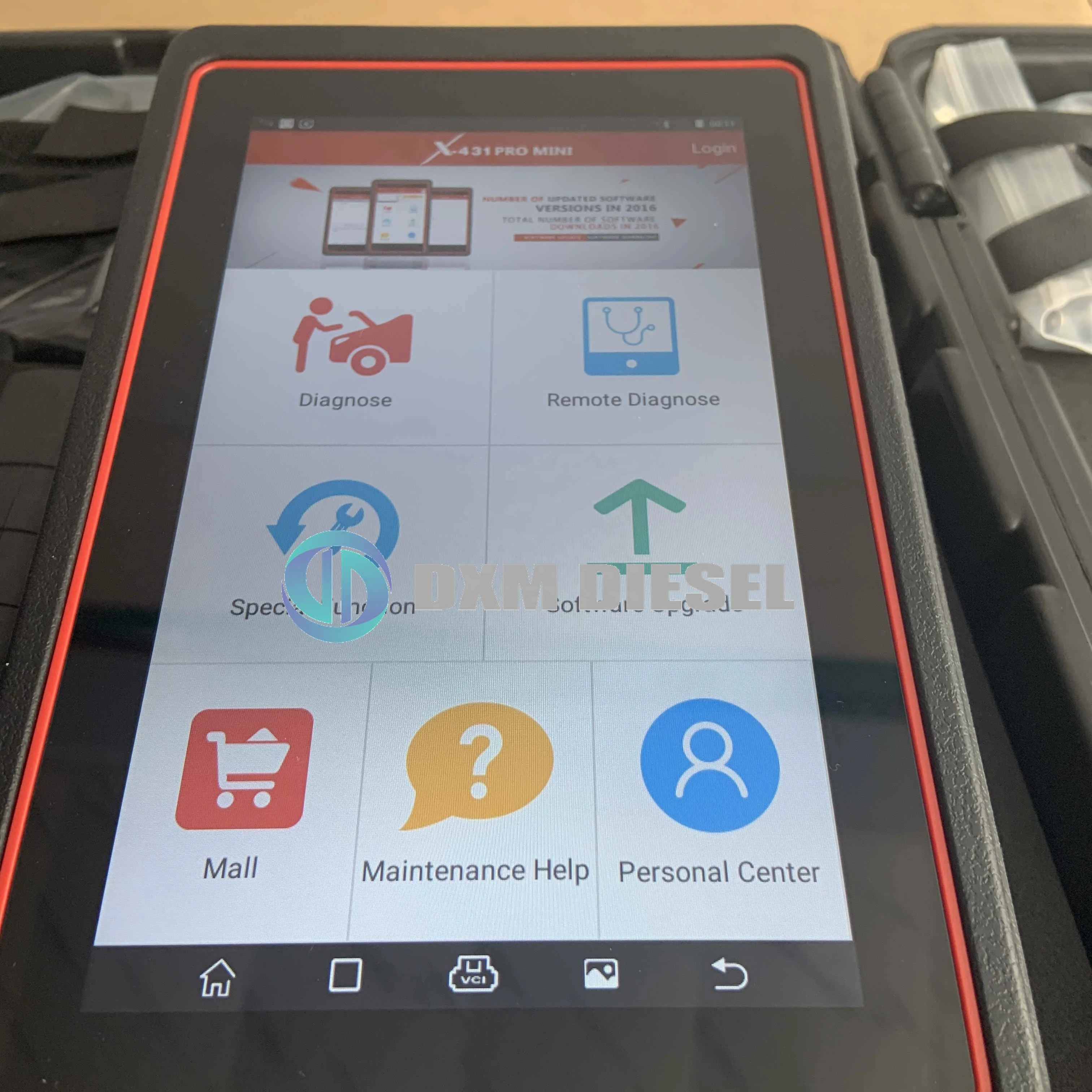 Dxm Launch X431 Pro Mini WiFi Все системы диагностического инструмента + 11 специальных