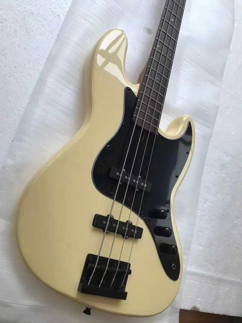 Высококачественный 4-струнный электрический бас гриф из пламенного клена