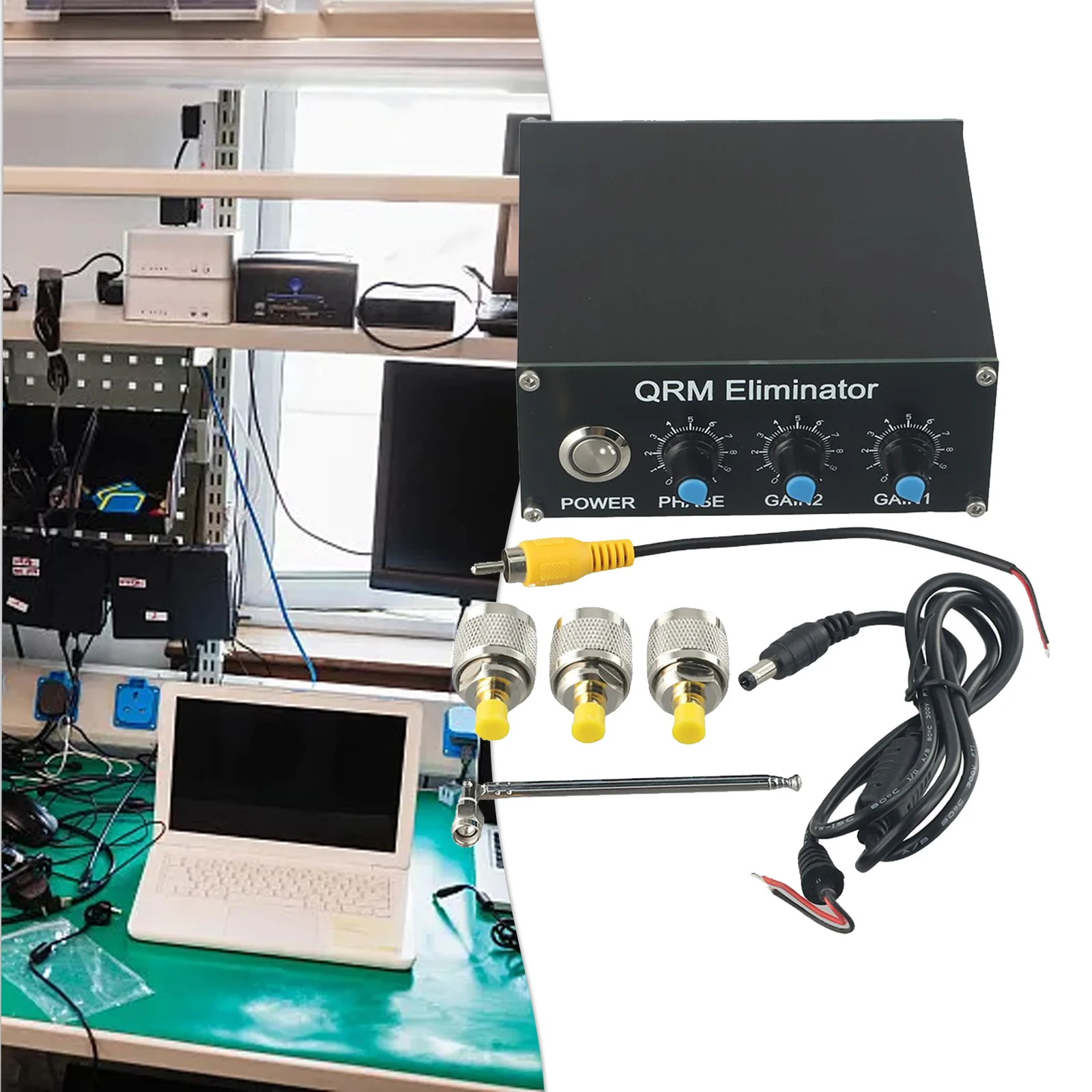 Управление X-фазовым металлическим корпусом QRM Элиминатор изготовленный из