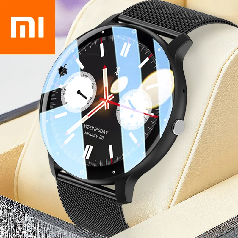 

Смарт-часы Xiaomi мужские/женские водонепроницаемые с поддержкой Bluetooth и голосовым помощником