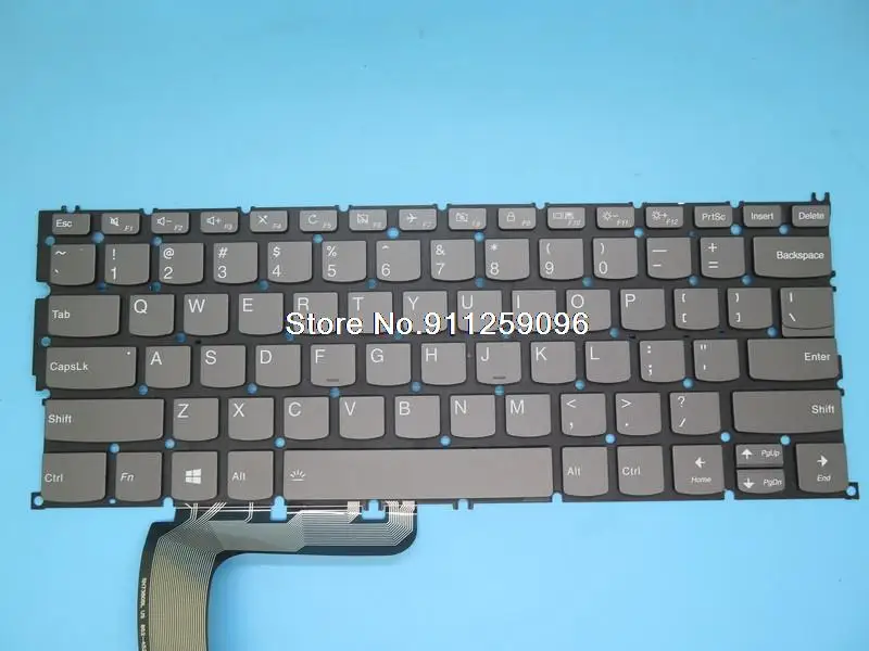 Клавиатура для ноутбука Lenovo Yoga C630 C630-13 Yoga C630-13Q50 English US SN20R39267 SG-95400-XUA с подсветкой Новинка