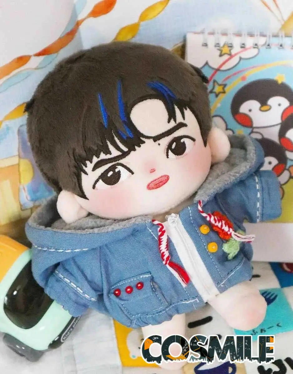 

Limited The Untamed Wang Yibo Idol Street Dance of China SDC Highlights Plush 20cm Doll Body Sa