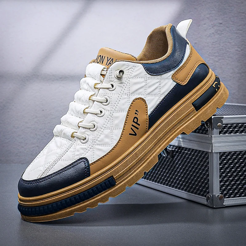 Кеды мужские с низким верхом холщовые кроссовки на шнуровке повседневная обувь