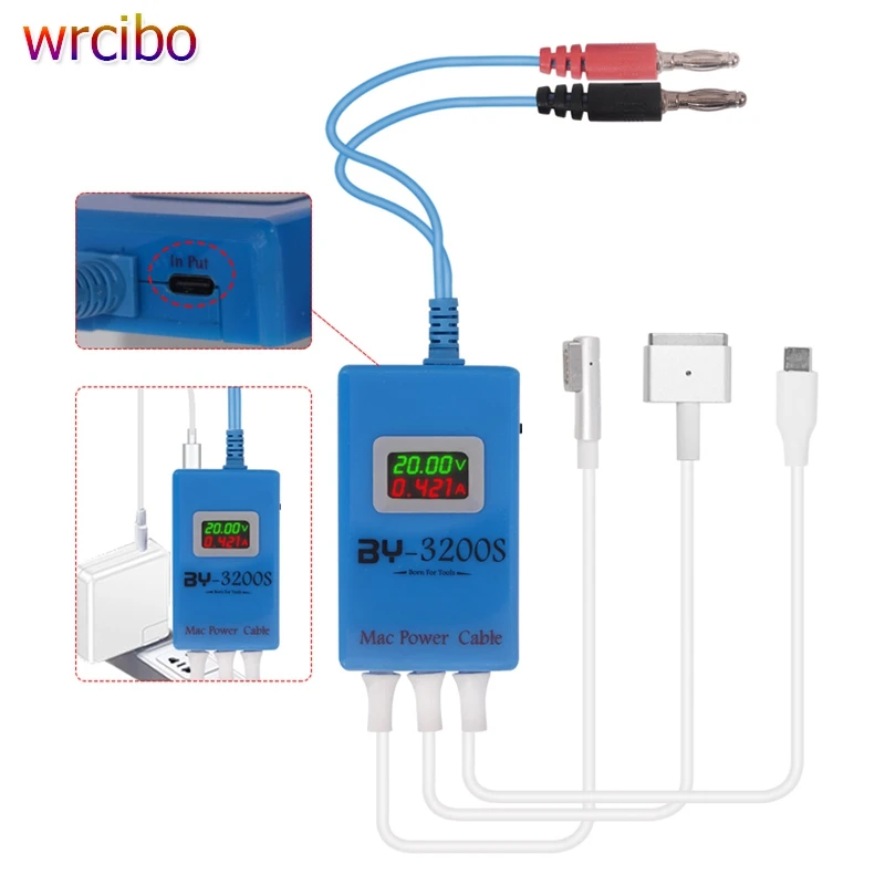 

Справочный кабель источника питания постоянного тока для Mac поддерживает одноплатную систему ввода Интерфейса Типа C, проверка электрического тока