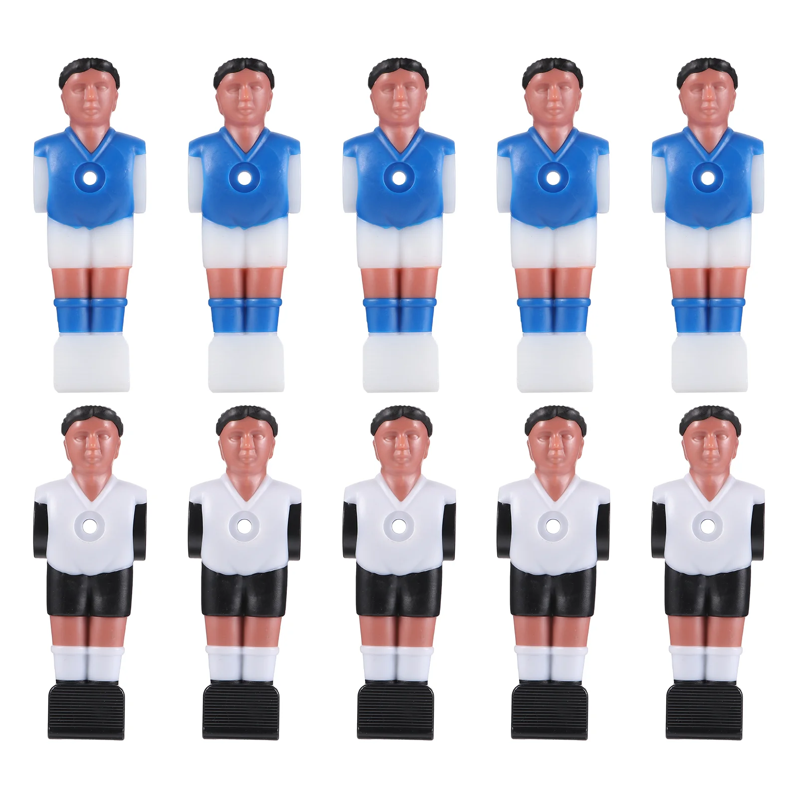 

10 Pcs Decked Accessories Playsets Football Machine Accessories Soccer Models Table Playsets Men Parts Supplies Decked Playsets