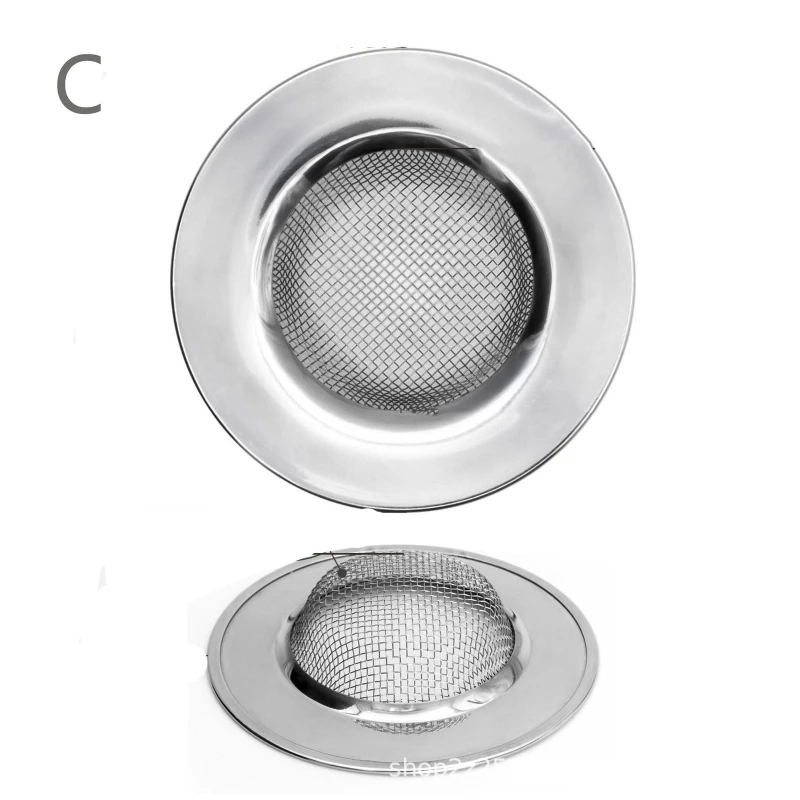 

F1CD Kitchen Sink Strainer Food Catcher Anti-Clogging Micro Perforation Holes