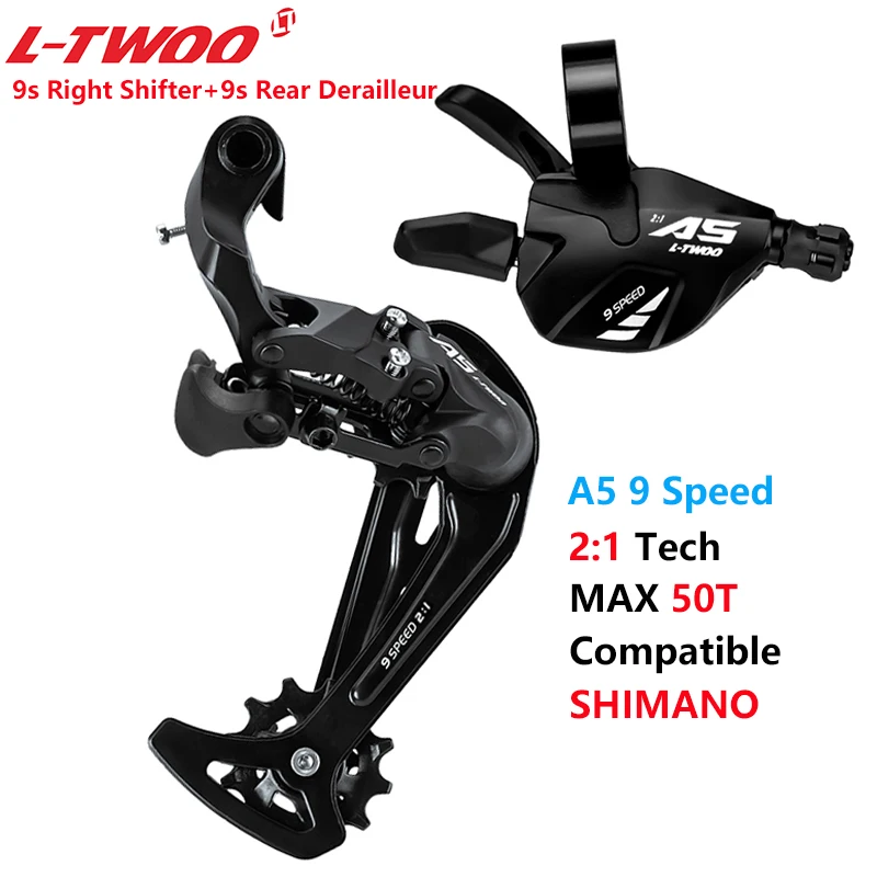 LTWOO 9V 10V 11V 12 Speed Derailleurs Trigger Groupset A5 A7 AX AT11 AT12 Shifter 1X9S 1x10S Switches Compatible SRAM SHIMANO