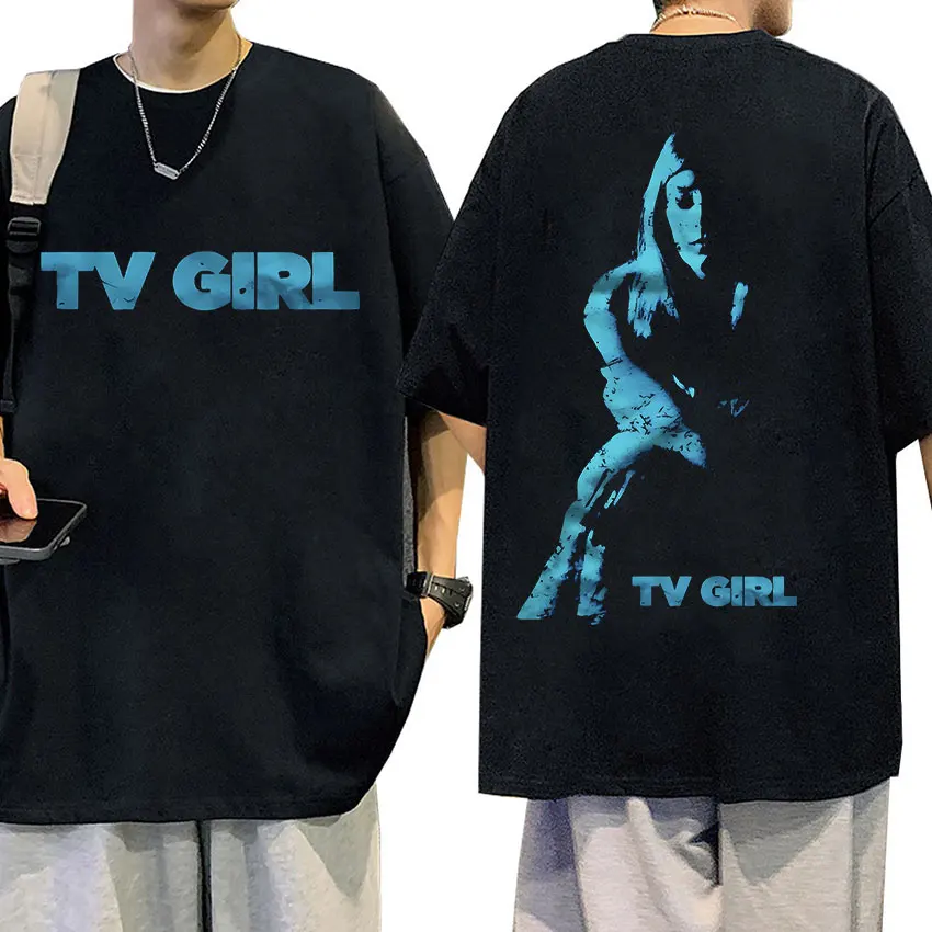 

Футболка с надписью «ТВ-девушка», «Ночь на вопрос»