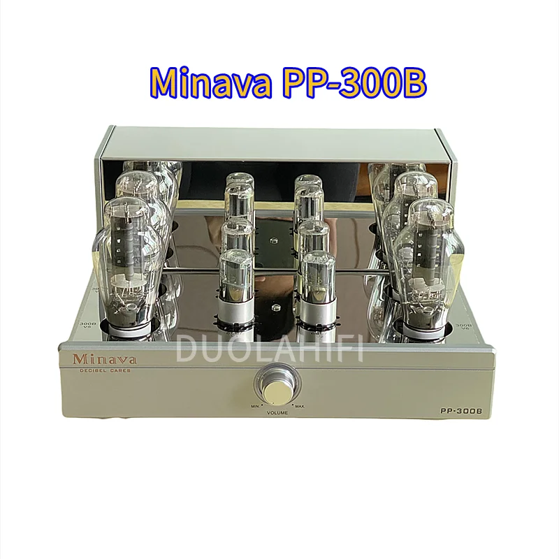 Новый 32W * 2 Minava Аудио ламповый нажимной трубчатый усилитель (300B комбинированный