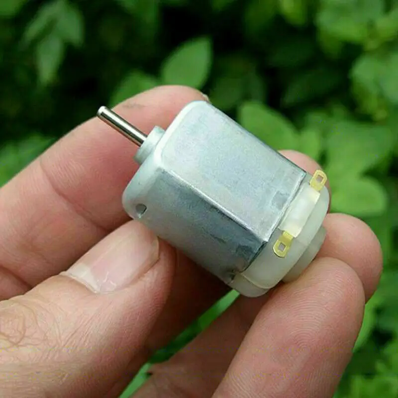 Стандартный двигатель постоянного тока 130 с максимальной скоростью вращения 21000 об/мин, маленькая карбоновая щетка, двигатель SMC постоянного тока 3 В ~ 6 в, двигатель для самостоятельной сборки, радиоуправляемая игрушка, модель для хобби