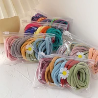 2022 rubber scrunchies hair ties fashion elastic hair bands girs ponytail holder solid color headwear women hair accessories new