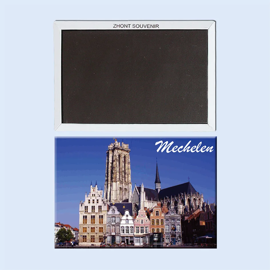 

Mechelen-Бельгия, магниты на холодильник 21983, туристическая сцена мира, память о фотографиях