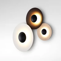modern wall lamp living room decoration indoor lighting wood grain led wall sconce lamp bedroom bedside lamps home decor lampara