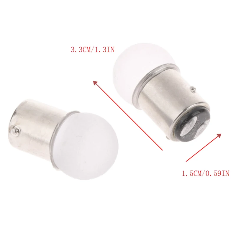 Сферическая Светодиодная Лампа 3 Вт Стандартное Освещение 9SMD 6000K Для Мотоциклов И