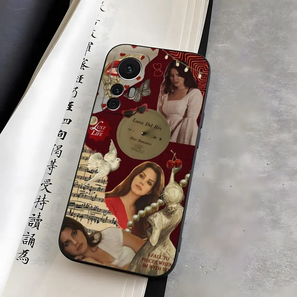 Чехол для телефона Lana Del Rey Fundas Xiaomi Redmi Note 10 13 12 Pro POCO F4 F5 X5 11T Lite Ultra Cover