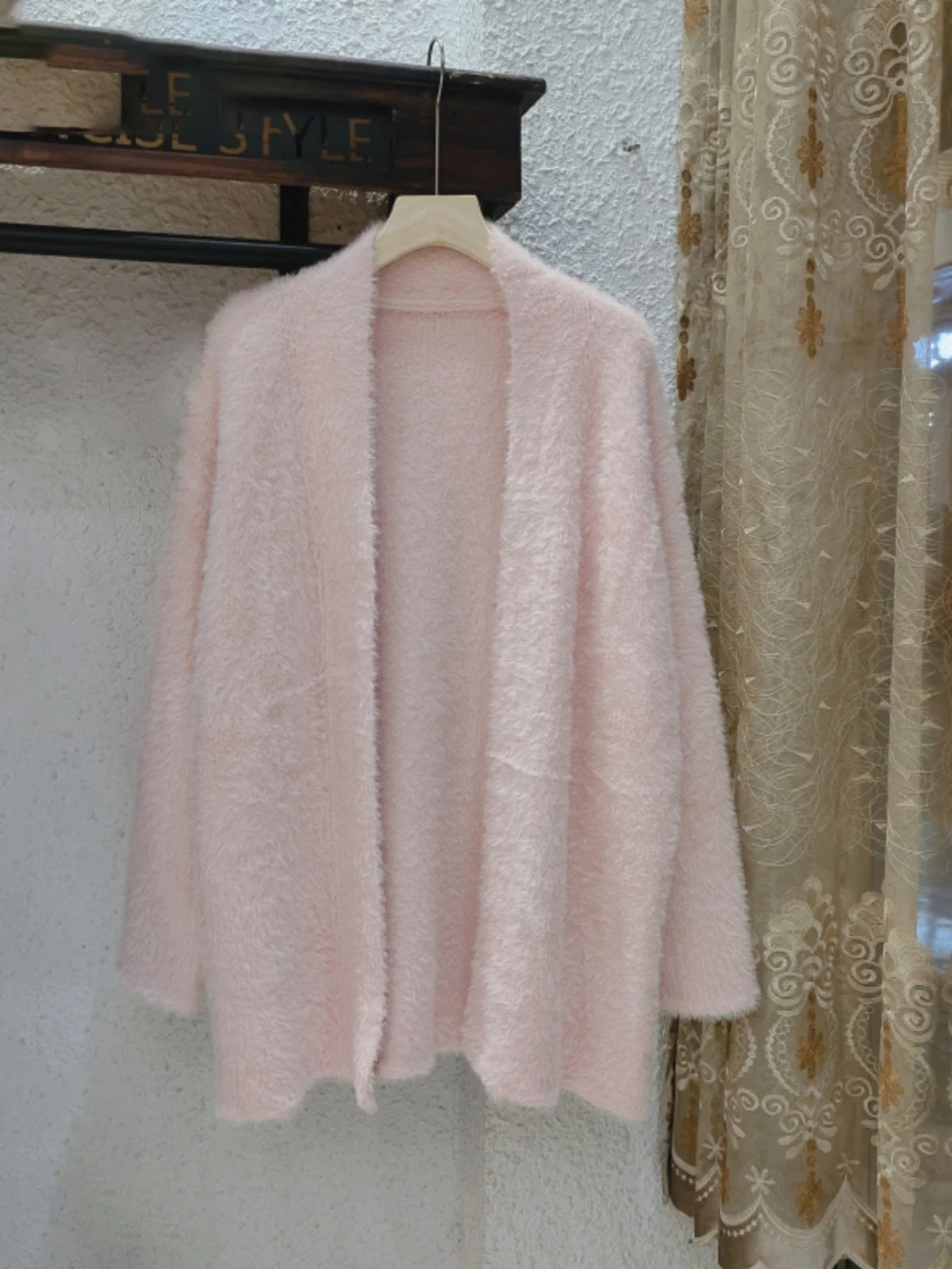 Нежный ветер очень сказочный утолщенный молочный фуфу белый универсальный