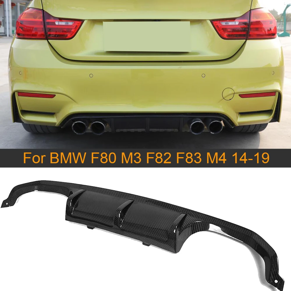 

Автомобильная фоторамка из углеродного волокна для BMW F80 M3 F82 F83 M4 2014 -2019 Стандартный и трансформируемый задний диффузор