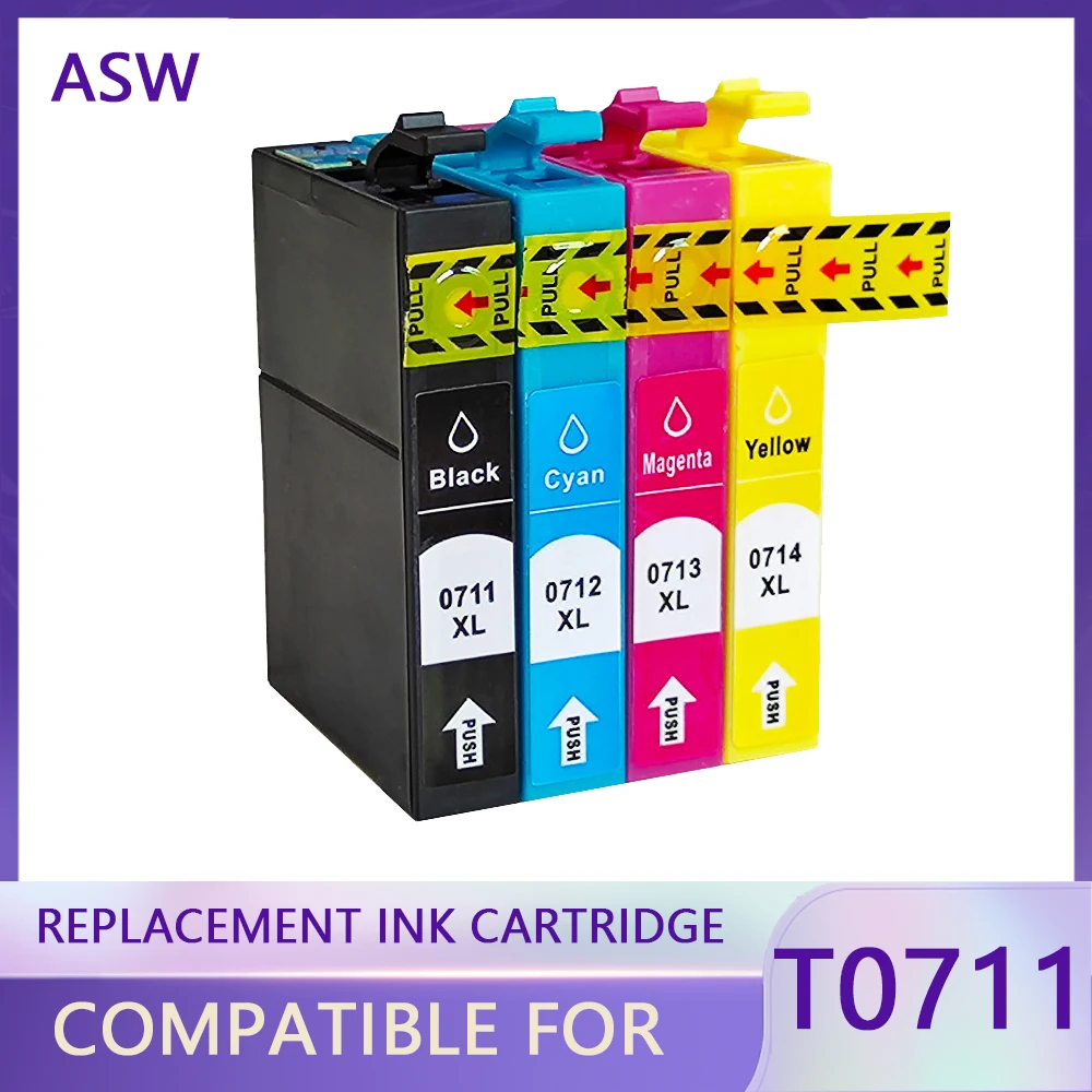 

T0711 0711XL ink cartridge for Epson Stylus SX110 SX215 SX218 SX400 SX405 SX410 SX415 SX510W SX515W DX7400 printer