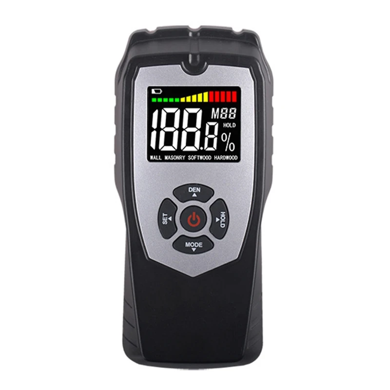 

Non-Destructive Wood Moisture Meter For Walls, Wood And Masonry Moisture Detector For Walls