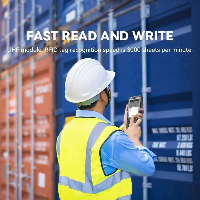 HUGEROCK R50 R5016 4 5-дюймовый КПК портативный сканер штрих-кода NFC промышленные