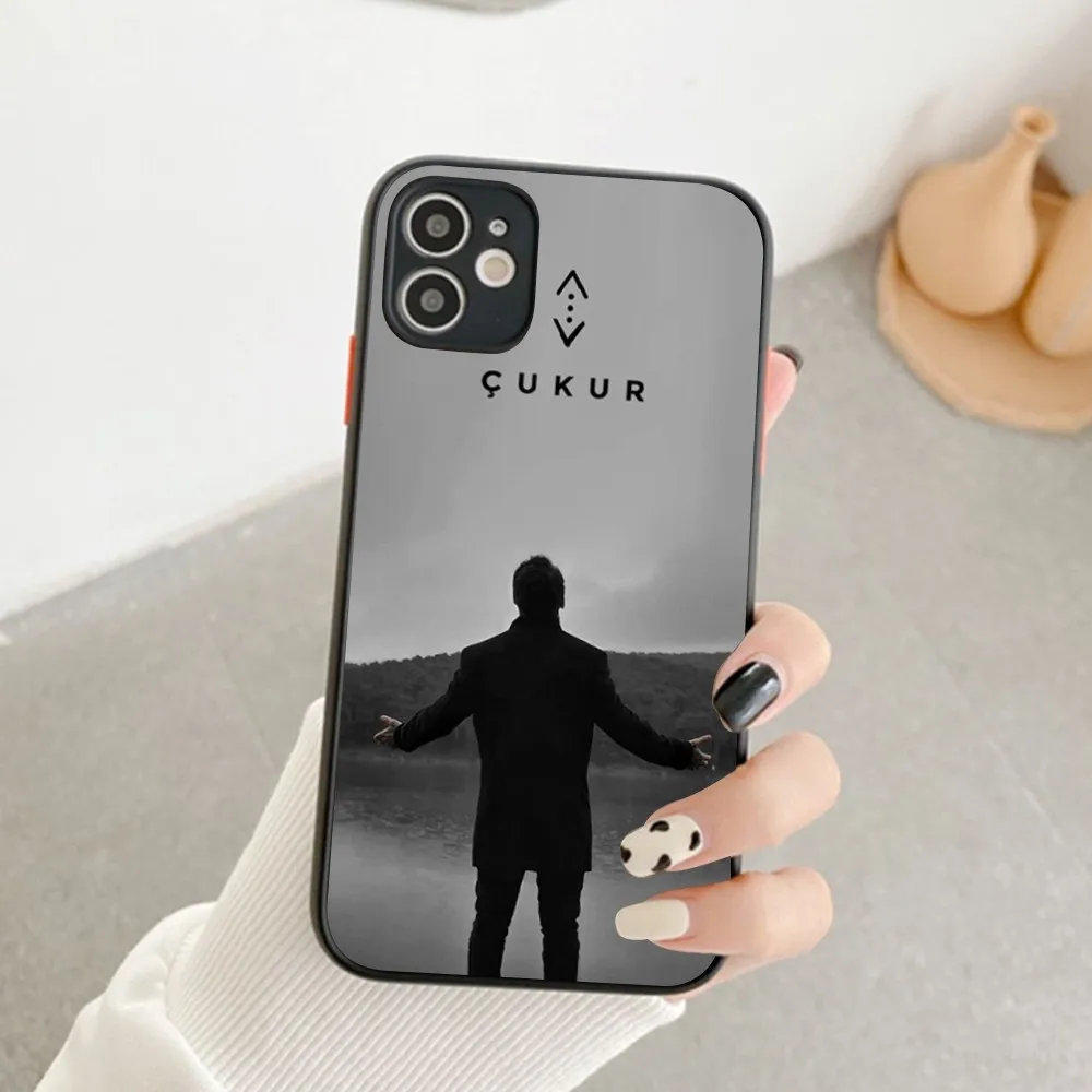 Чехол для телефона Turkey Cukur Show TV iPhone 14 X XR XS 7 8 Plus 11 12 13 Pro MAX mini матовый противоударный