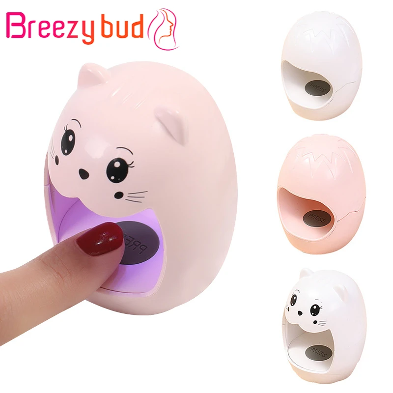 

Mini Nail Dryer LED Nail Lamp Small Portable Timed Phototherapy Lamp USB 6W Quick Drying All Gel Nail Polish Nail Epuipment