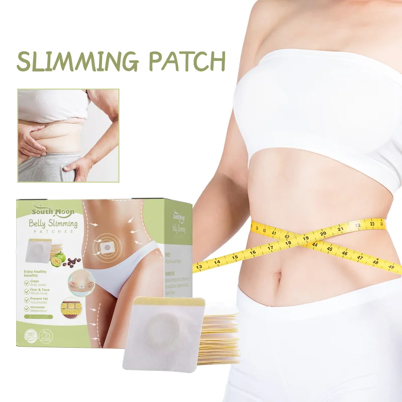 

30Pcs/Box Slimming Patches for Weight Loss Belly Fat Burning Slim Patch Firming thigh plastic waist body curves navel stickers