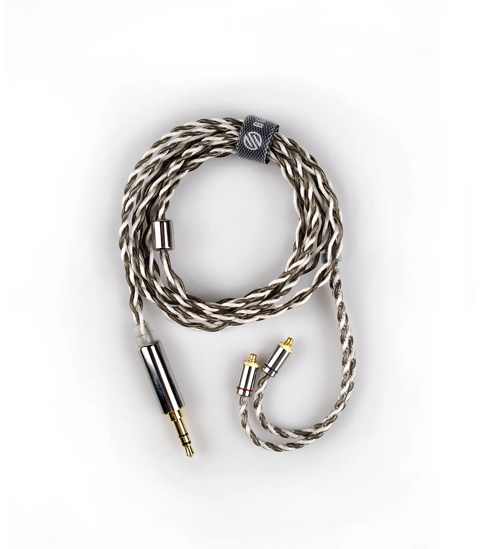 Кабель для наушников BGVP N9 5N однокристальный медный посеребренный