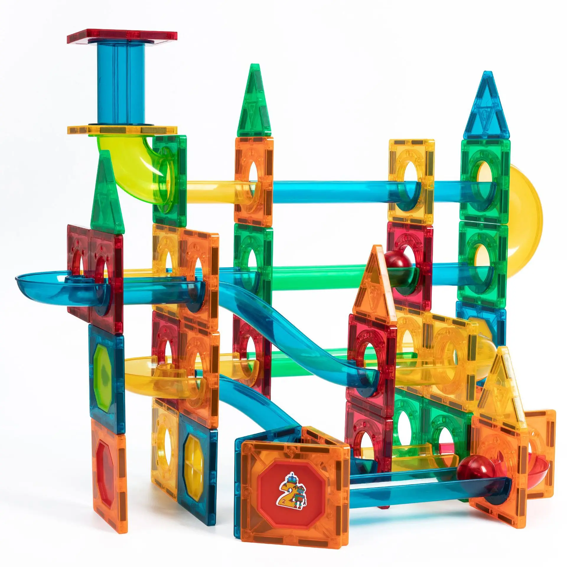 Креативные магнитные строительные блоки игрушки магнитная воронка скользящие