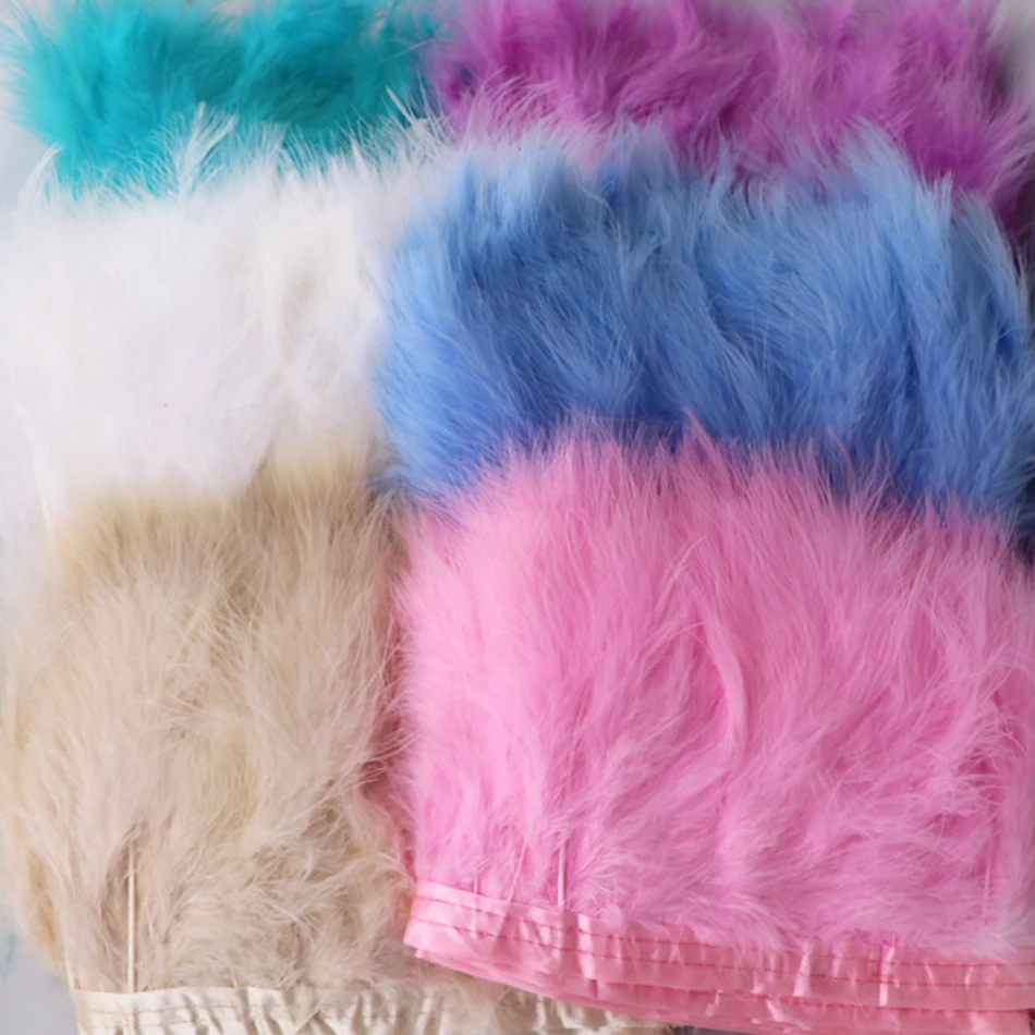 Кожаная пудра 2 м искусственная отделка шлейф лента рукоделие сделай сам Плюмаж