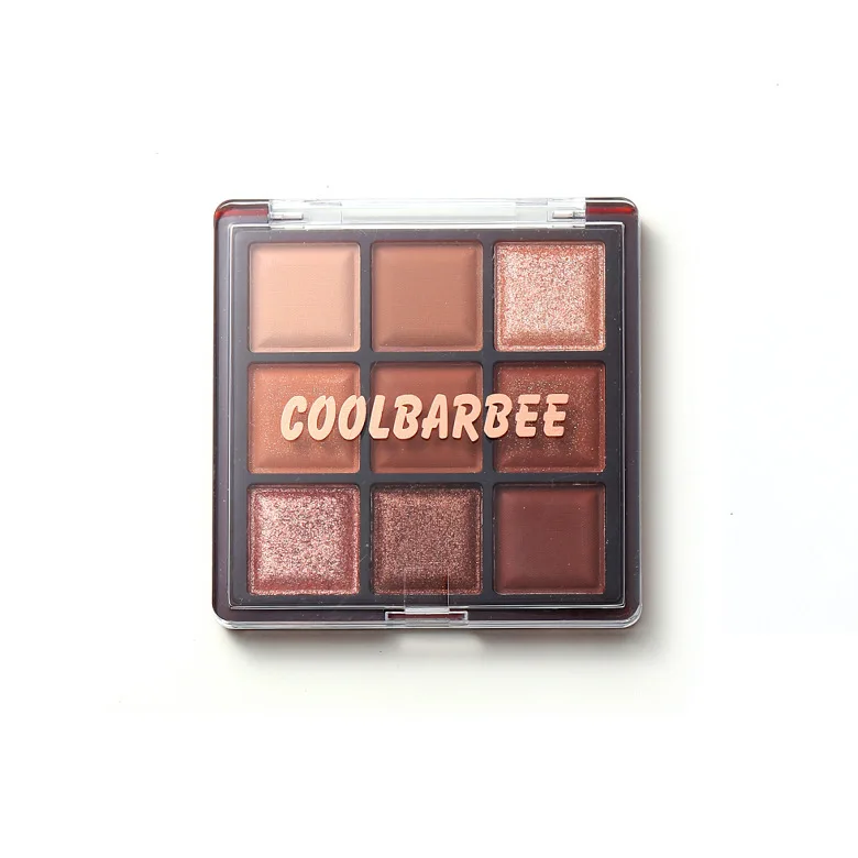 Поднос для шоколадных теней 9 цветов век Тяжелый макияж и искусственный