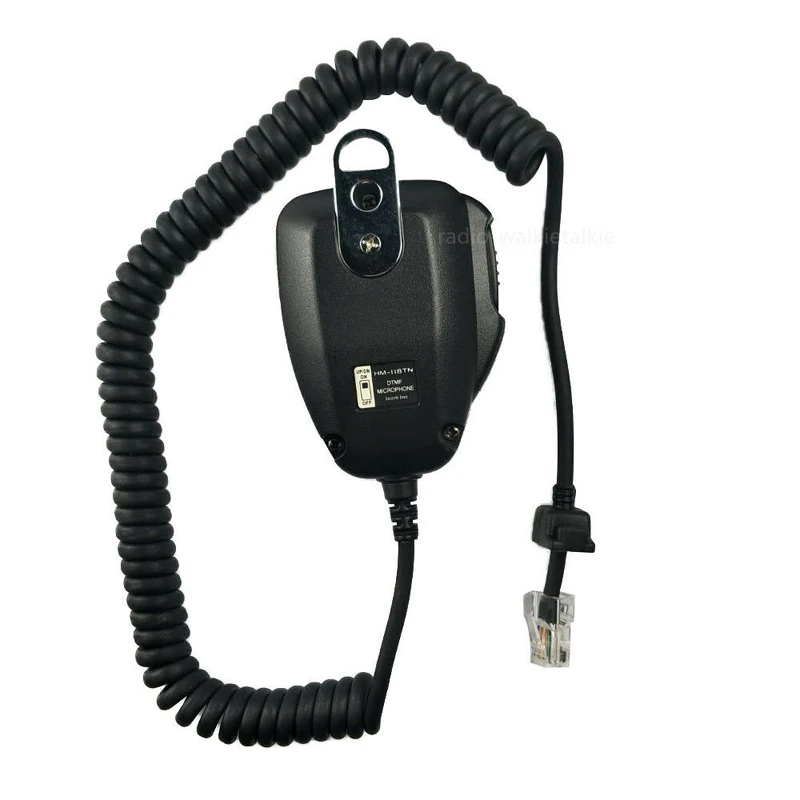 ICOM HM-118N 8-Pin DTMF Hand Speaker PTT Mic Microphone for IC-706 IC-706MKII IC-208H IC-2100H IC-2200H IC7000 Car Mobile Radio