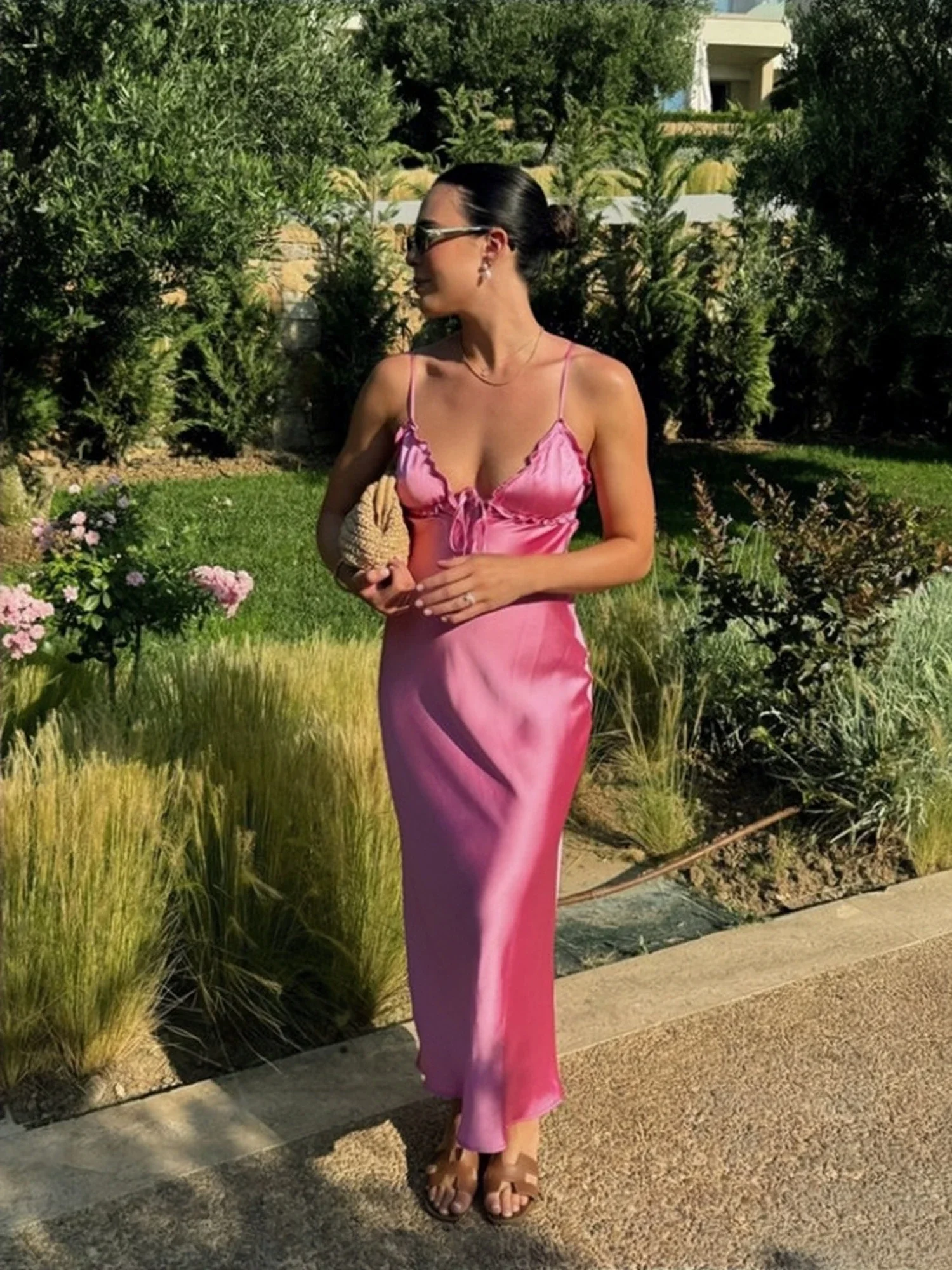 MSNLOA женское летнее платье 2024