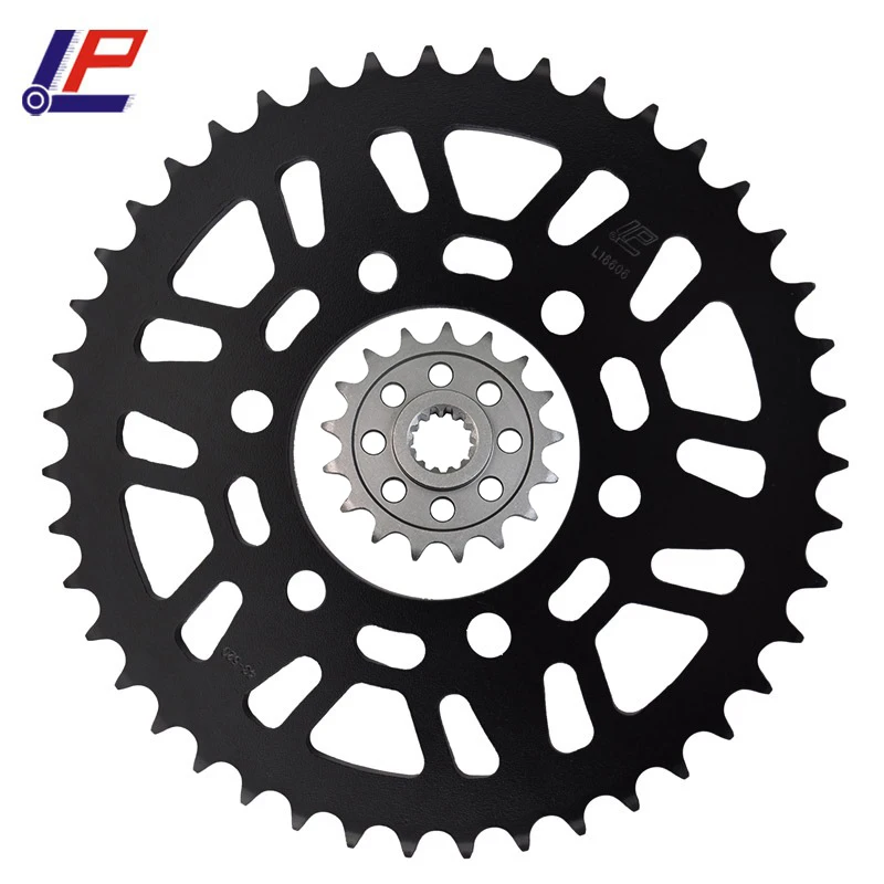 

LP 520 CNC 15T 43T Front Rear Motorcycle Sprocket for Kawasaki ZX-6R ZX636 ZX6R ZX 636 6R GKF GLF GKFA GLFA HKF Ninja 2019 2020