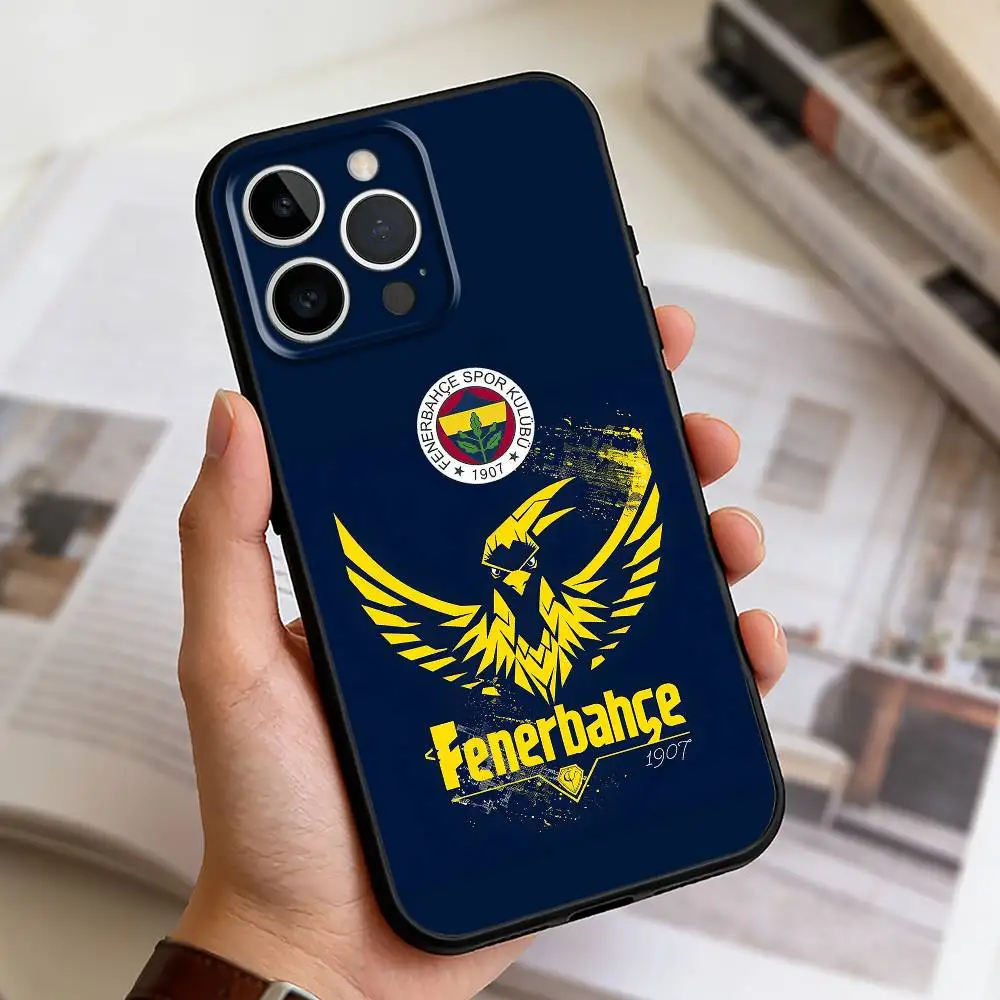 Фото Чехол для телефона 1970 T-Turkey F-Fenerbahce FC для iPhone 17,16,15,14,13,12,11 Plus,Pro Max,XS, мягкий силиконовый черный чехол №2