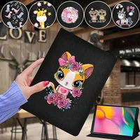 tablet case for samsung galaxy tab a7 lite 8 7tab a7 10 4a a6 10 1tab a 8 010 110 5 inch anti fall pu leather stand cover