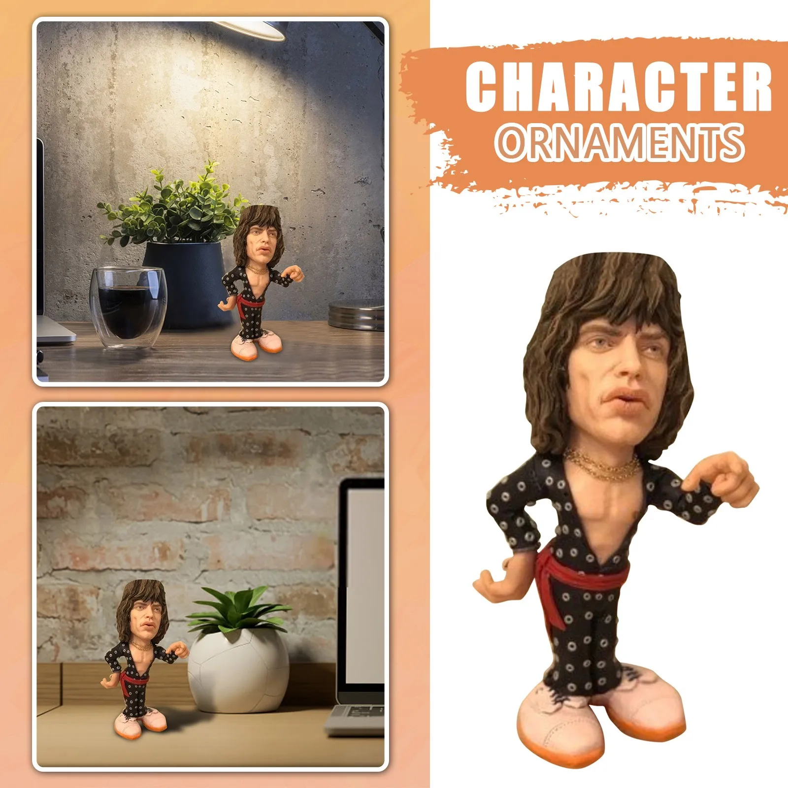 

Classic Character Resin Sculpture Ornament Home Decoration Craft